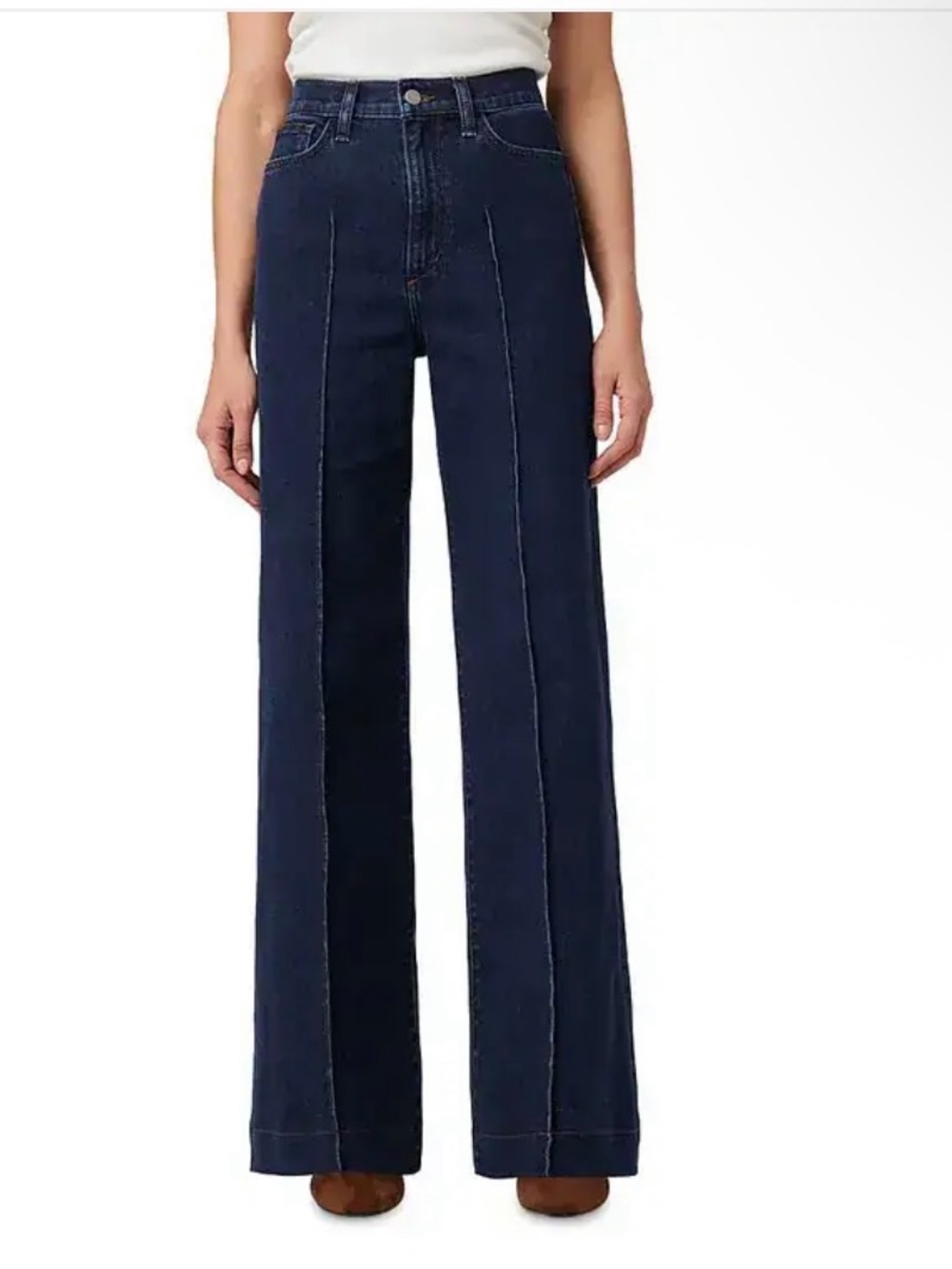 JOE'S JEANS
The Mia Pintuck High Rise Wide Leg Jeans Women Jeans Dark Indigo 26